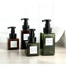 2 шт. пресс тип бутылка для жидкого мыла жидкость для мыльной пенки диспенсер для пены Пустой дорожный шампунь пакет гель для душа