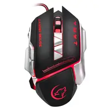 ALLOYSEED Wireless Gaming Mouse 3200dpi Rechargeable 8 keys Backlight Breathing Comfort Gamer Mice for Computer Desktop Laptop