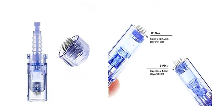 10 шт. микроиглы МТС мезо картридж авто Электрический нано штык винт порт иглы картридж иглы татуировки