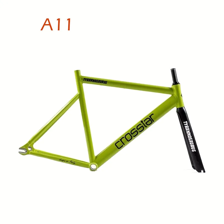 Clearance Fixed Gear Bike frame 53cm 55cm 58cm DIY 700C Aluminum alloy Track Bike Bicycle with 3 Spoke wheel rim carbon fork 14 Clearance Fixed Gear Bike frame 53cm 55cm 58cm DIY 700C Aluminum alloy Track Bike Bicycle with 3 Spoke wheel rim carbon fork 14