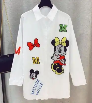 blusas de minnie mouse para mujer