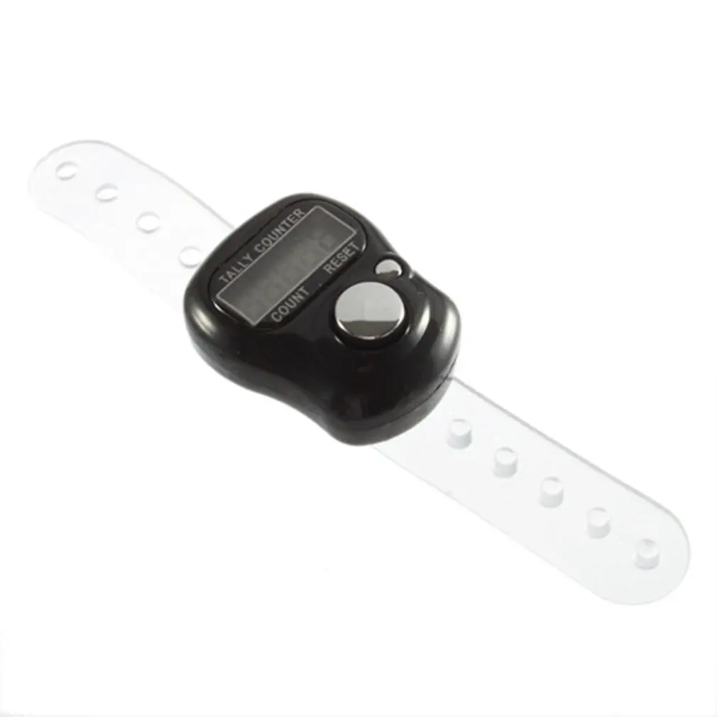 

10x New Designed with soft plastic and adjustable band LCD display Hand counter