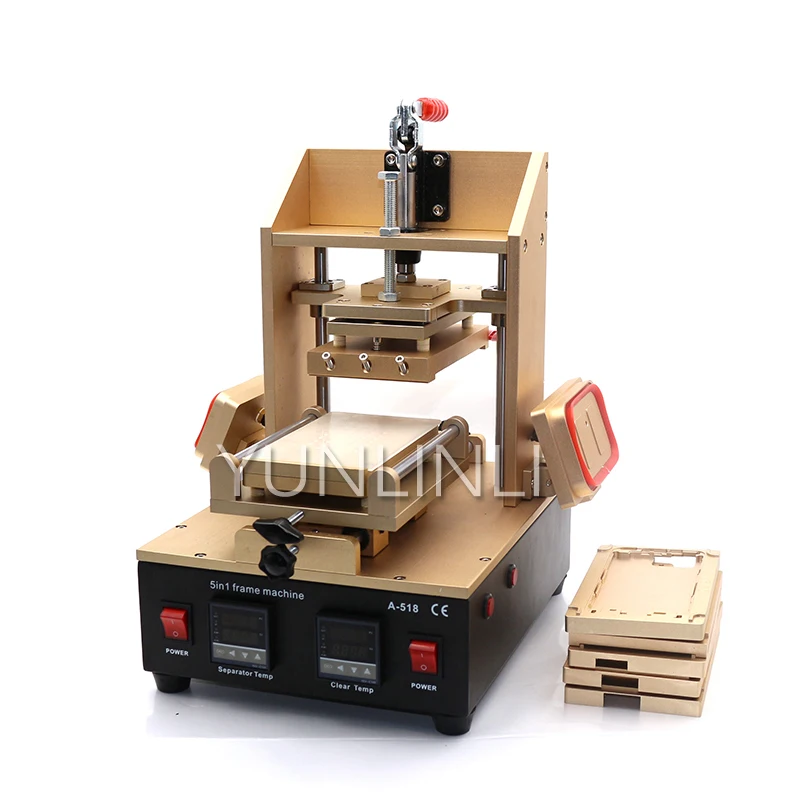 

5-in-1 Bracket Machine Split Screen Glue Removal Tool A-frame Separator Vacuum Separator Hot-press Laminating Machine AS518