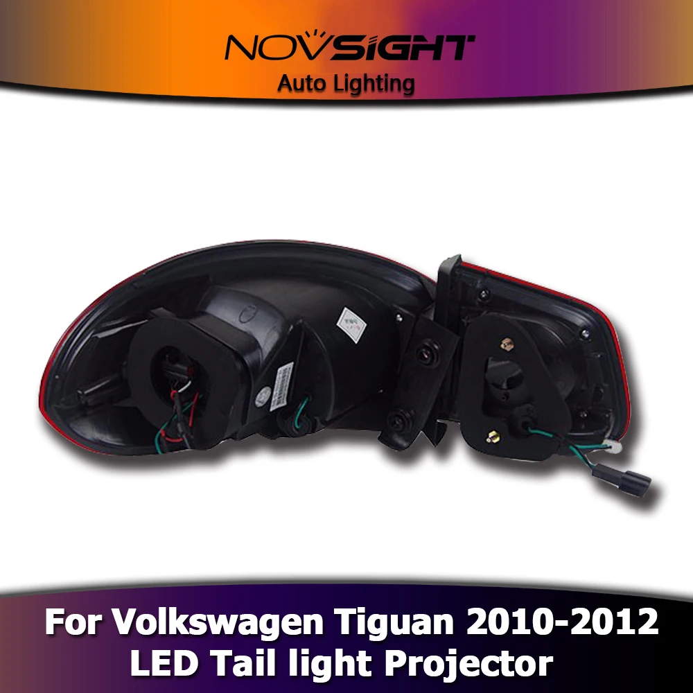 NOVSIGHT 1 пара проектор фары освещение для Volkswagen Tiguan 2010-2012 DRL диаметр изделия 4 дюймов поворотные сигнальные фары лампы