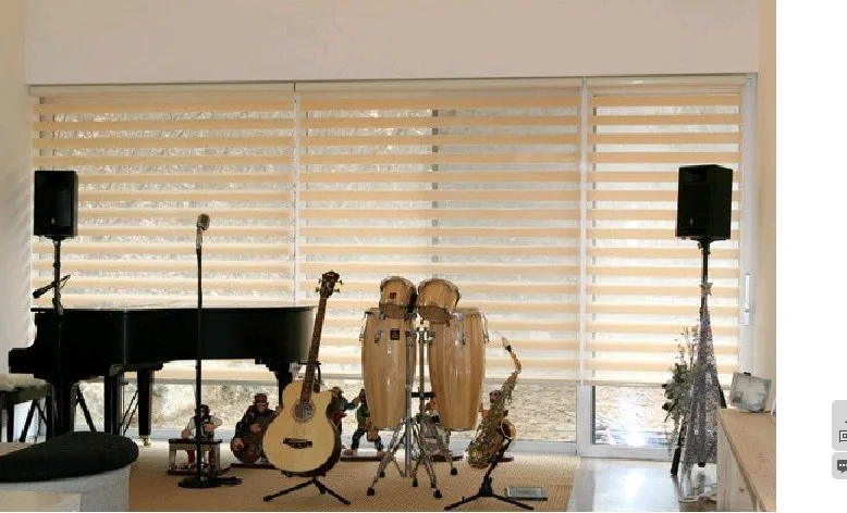 

Popular zebra blinds/double-layer roller blinds/ready made curtain/curtain fabric curtain window curtain