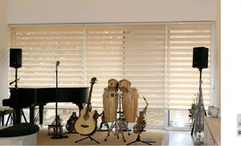 

Popular zebra blinds/double-layer roller blinds/ready made curtain/curtain fabric curtain window curtain