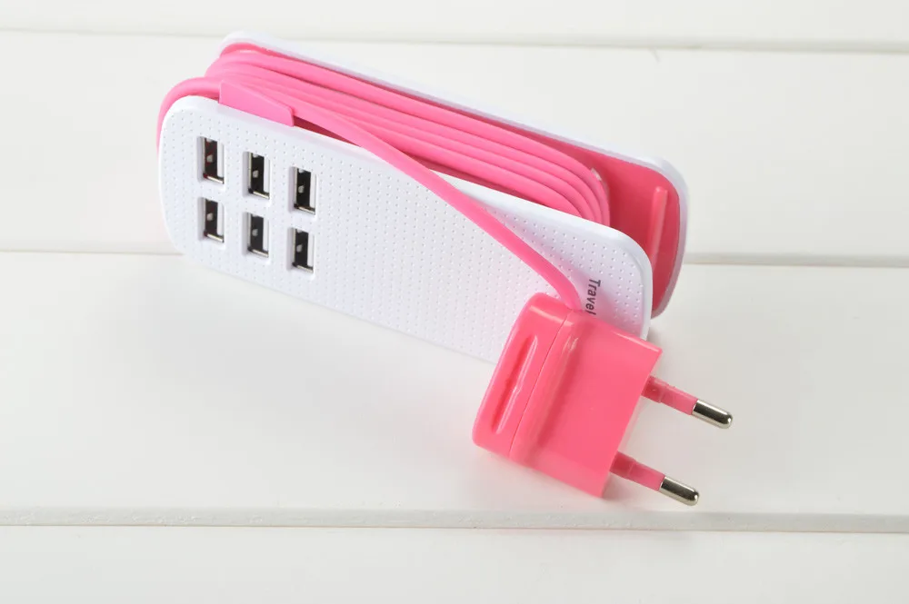 5 V-2A Трехместный USB разъем Порты и разъёмы стены дома usb адаптер для путешествий тройное зарядное устройство адаптер для S6 ЕС plug cargador USB Зарядное устройство для samsung