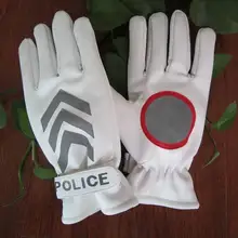 2 пары, качественные зимние перчатки из натуральной кожи для дорожного движения, защитные Светоотражающие перчатки с логотипом патруля