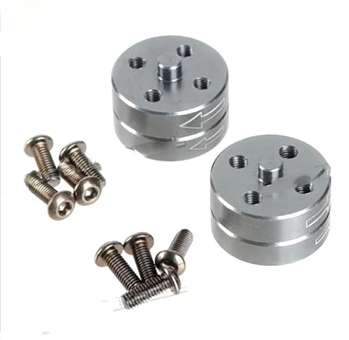 

Free shipping CNC Alloy Quick Mount Propeller Adapter Nut CW CCW for 12mm Screw Pitch Motor Titanium 1-Pair Grey