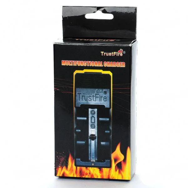 

50pcs/lot TrustFire TR-005 Li-ion Battery Charger TR005 For 16340 18650 25500 26650 26700 LB0441 Lithium Batteries