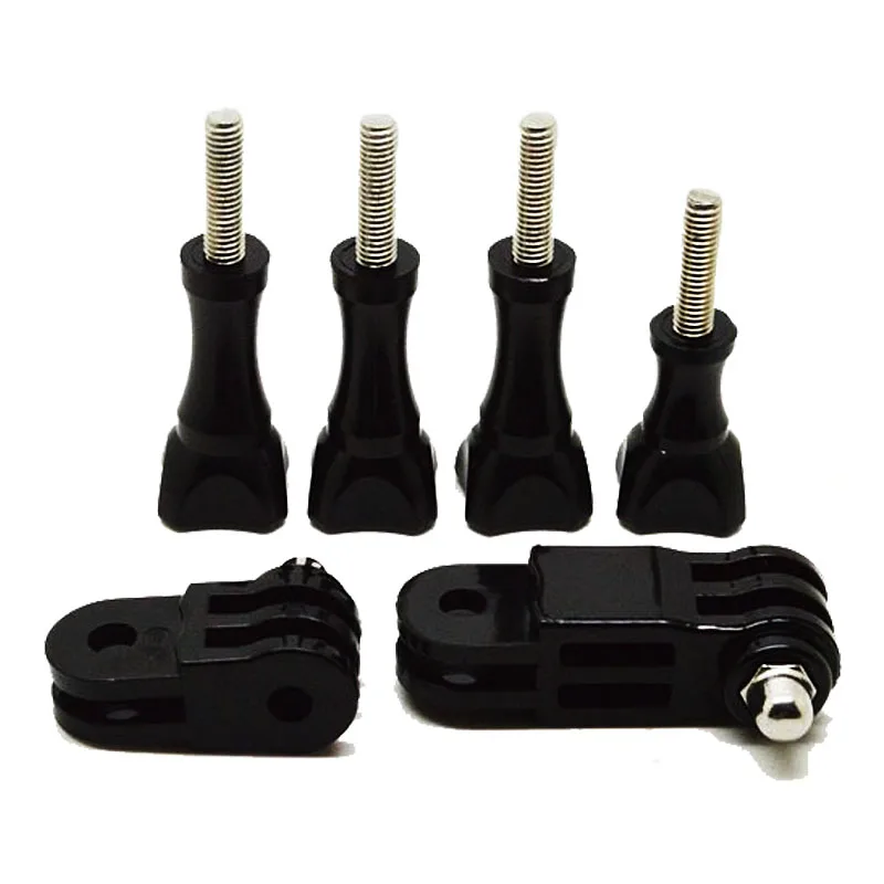 

For Gopro Accessories Three-way Pivot Arm Extension Thumb Knob Screw Kit for Go Pro 5 4 3 2 SJCAM SJ4000 EKEN H9 Action Camera