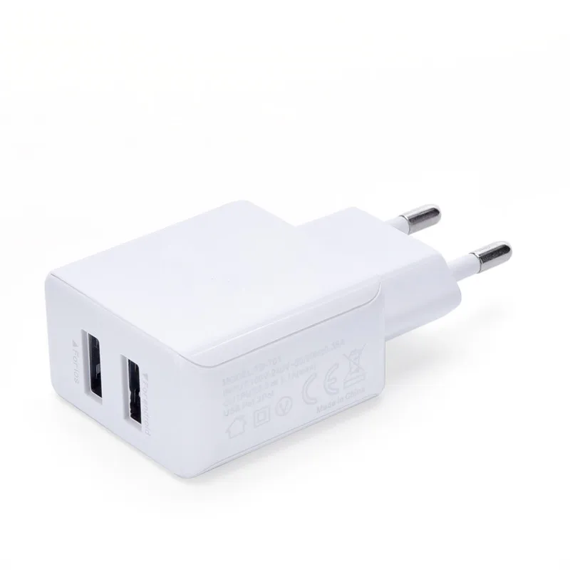 Европейская вилка 2 порта USB зарядное устройство или Micro для Huawei honor 4c 4x 5c 5x 5a 6 6x7 7i
