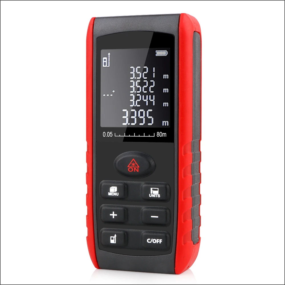 RZ Laser Rangefinder Laser Distance Meter Measuring Device Digital Handheld Tools Module Range 40m 60M 80M 100M Range Finder RZ Laser Rangefinder Laser Distance Meter Measuring Device Digital Handheld Tools Module Range 40m 60M 80M 100M Range Finder
