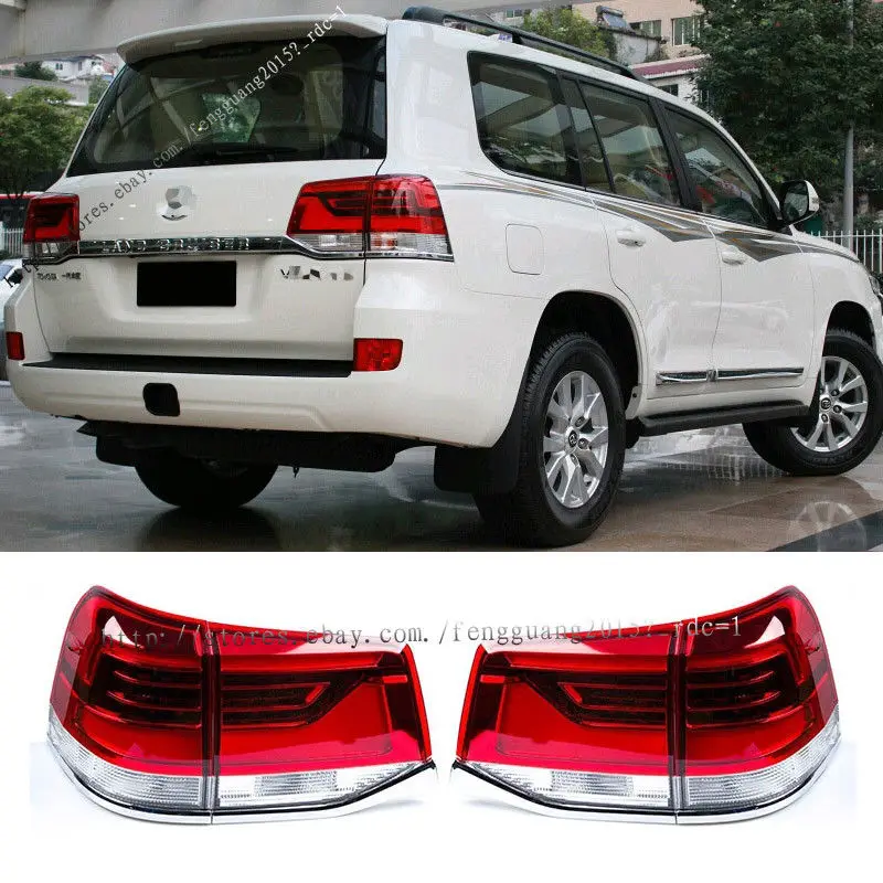 For Toyota Land Cruiser FJ200 LC200 2016 2017 LED Tail Lamps 1 pair LR