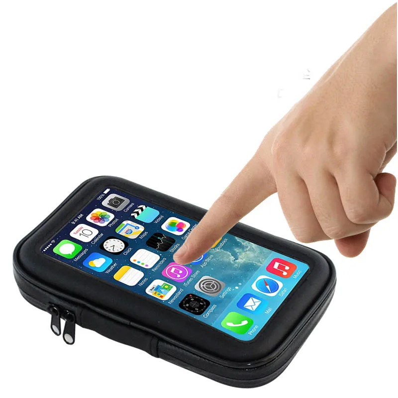 

high quality Waterproof Phone Bag Motorcycle Moto Bicycle Bike Phone Holder Phone Stand for iPhone Plus+Samsung/GPS Holder