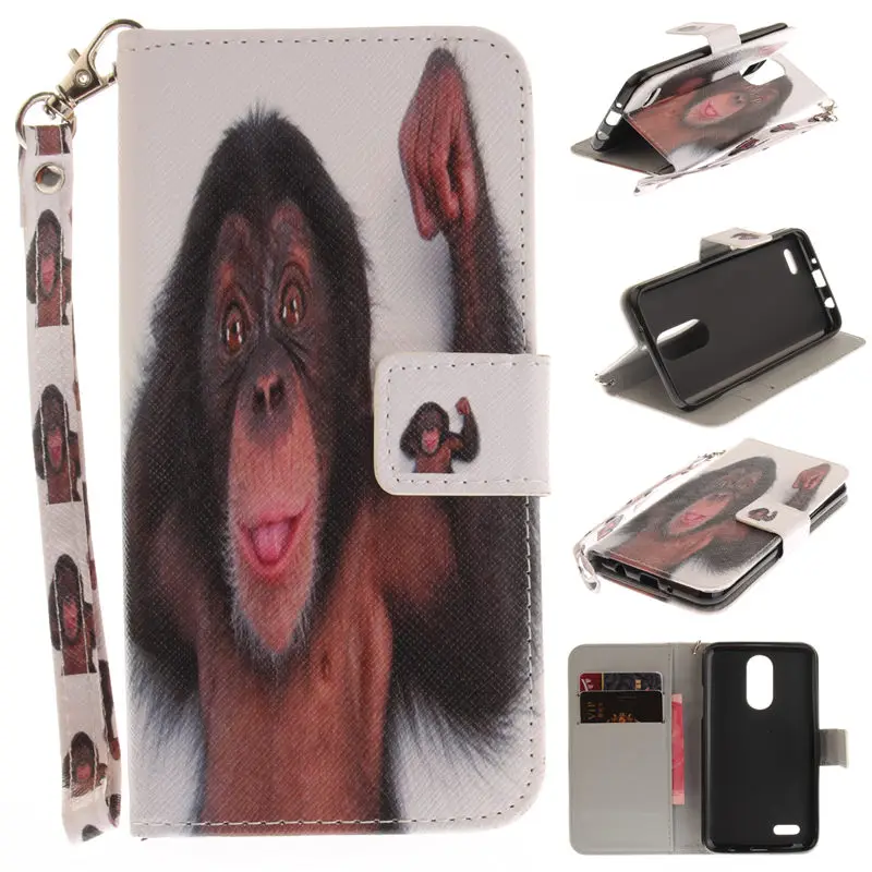 For LG K4 2017 Case LG K4 2017 Cover Flip PU Leather Silicone Case For LG K4 2017 Version M160 K 4 Phone Case Protective Bag (12)