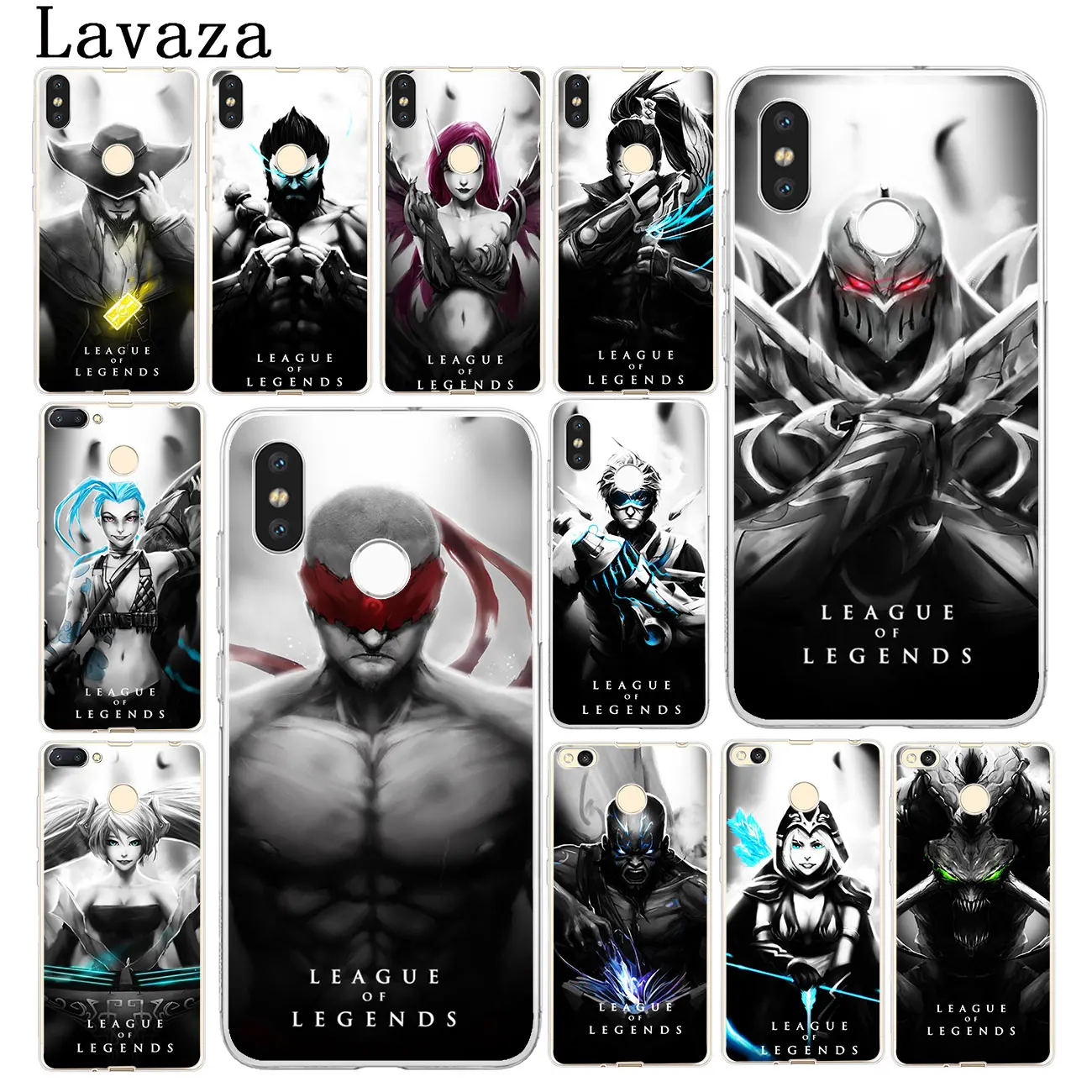 

Lavaza League of Legends lol Hero Phone Case for Xiaomi 9 9T A3 PRO CC9 CC9E 8 A2 Lite SE A1 pocophone f1 6 6X 5S 5X MAX 3 Cover