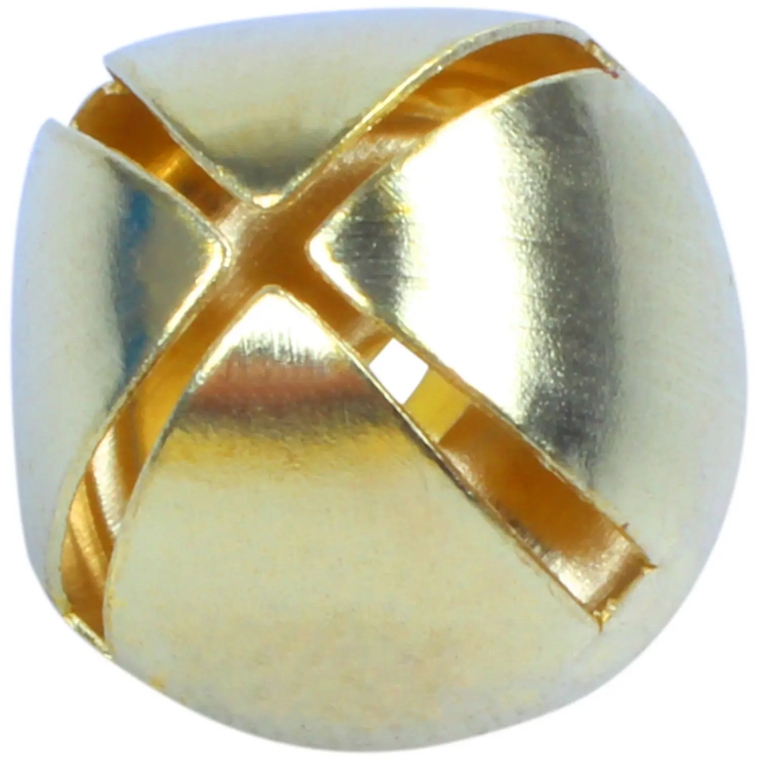 Золотые колокольчики 12 мм в упаковке 100 - Цвет: Gold