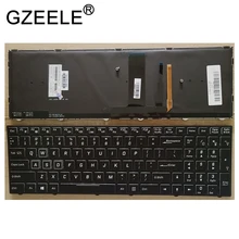 GZEELE США клавиатура для ноутбука Clevo P671HP6-G P650RP6 P650RP6-G клавиатура с подсветкой