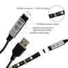 USB RGB LED controlador 5 V DC Mini 3 teclas con 1 m Cable USB para 5 V RGB LED tira de luz 4 PIN LED controlador USB ► Foto 3/5