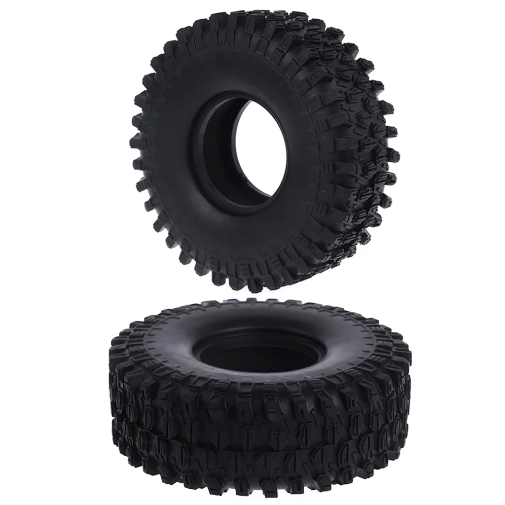

New Hot 4PCS 120MM 1.9INCH Rubber Rocks Tyres Wheel Tires for 1:10 RC Rock Crawler Axial SCX10 90047 D90 D110 TF2 TRX-4