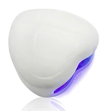 3 Вт Портативный Светодиодный УФ-светильник для ногтей, Сушилка для ногтей, лампа для гель-отверждения, набор для сушки лака для ногтей, инструменты для дизайна ногтей в форме сердца