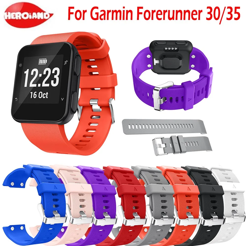 

Replacement Belt Band Watch Strap For Garmin Forerunner 35 Smart Watches Fashion Bracelet For Garmin Forerunner 30 /35 Wrist