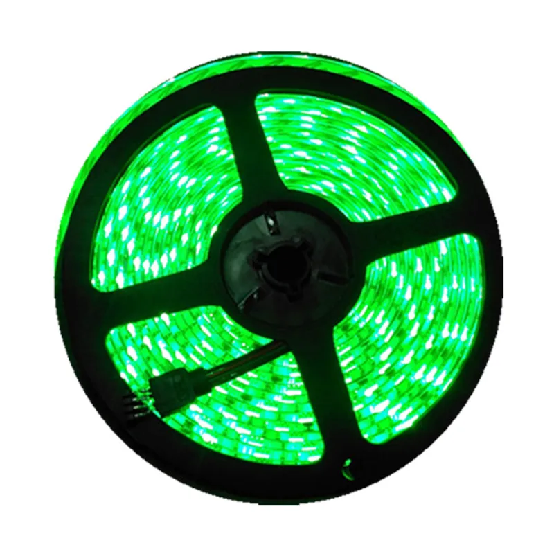 Бесплатная доставка 10 шт. SMD 5050 60 светодиодный/M RGB полоса 5M 300 светодиодный DC12V IP65