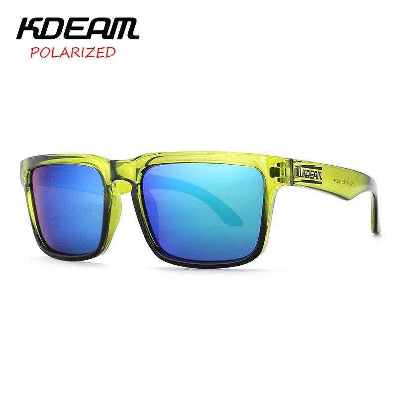 Beli KDEAM Terpolarisasi Kacamata Pria Matahari Wanita Merek Desainer UV400 Reflektif Coating Persegi Dengan Asli Kasus KD901P C8 spesifikasi KDEAM Terpolarisasi Kacamata Pria Matahari Wanita Merek Desainer UV400 Reflektif Coating Persegi Dengan Asli Kasus KD901P C8