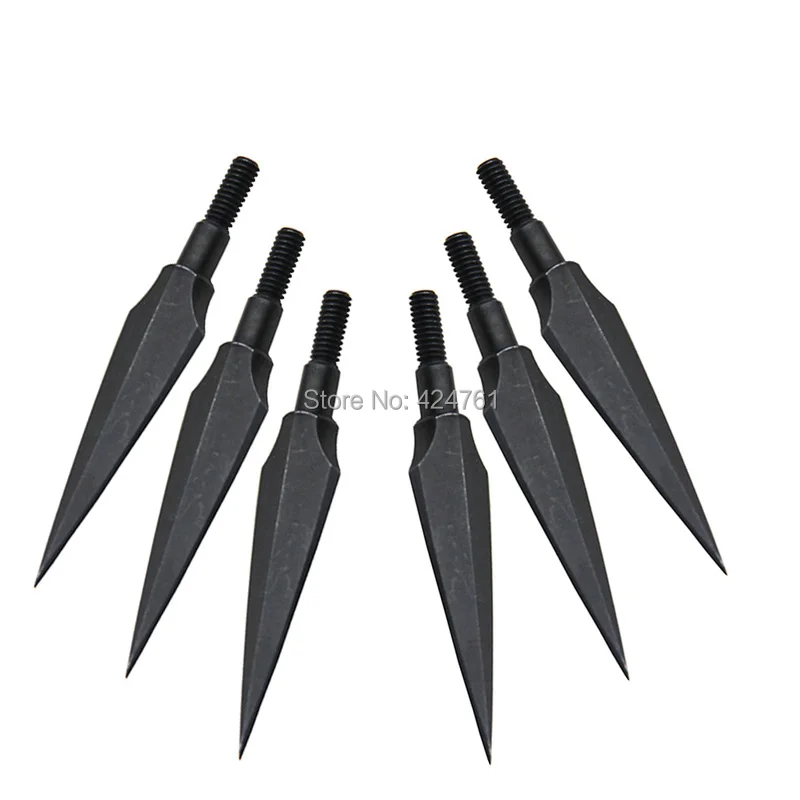 6 шт. 150 наконечники для стрел Grain Broadheads стальные стрелок стрелки стрельбы из лука