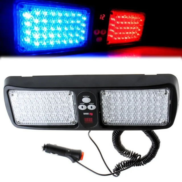 Police Led Lights >> 86 Led Visor Panel Car Led Strobe Light Emergency Light Police Led Police Led Lights >> 86 Led Visor Panel Car Led Strobe Light Emergency Light Police Led