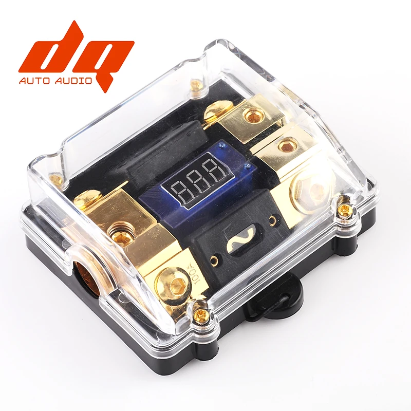 Fora de Potência de Áudio do Carro Caixa de Fusíveis Suporte de Fusíveis Auto de Alta 1 em 4 Maneiras Assento Seguro 100a-300a Garfo Parafuso Fusibles Qualidade 12 v 24 9 High Quality Automóveis e motos