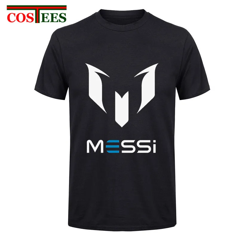 

Cheap 2017 Brand New Summer MESSI T shirt Men Barcelona MESSI T-Shirt MESSI tshirt homme Swag Tops Tee Adult Fans Shirt for boys