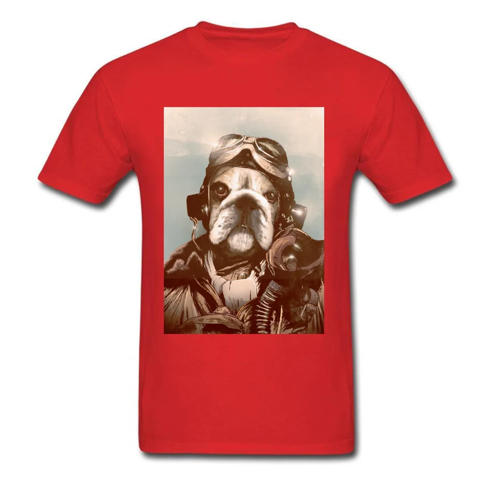 Dogfighting Dog Design T-Shirt for Men 100% Cotton Summer T Shirt Cool Tops Shirt Short Sleeve Hip Hop Crewneck Dogfighting Dog red