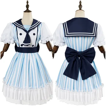 

LoveLive Cosplay Koizumi Hanayo Cosplay Costume Halloween Carnival Costumes Sea Pirates Sailor Suit School Uniform Custom Made