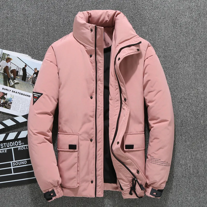 Новая мужская куртка брендовая Толстая мужская зимняя куртка и пальто Высококачественная Парка мужская пуховая куртка