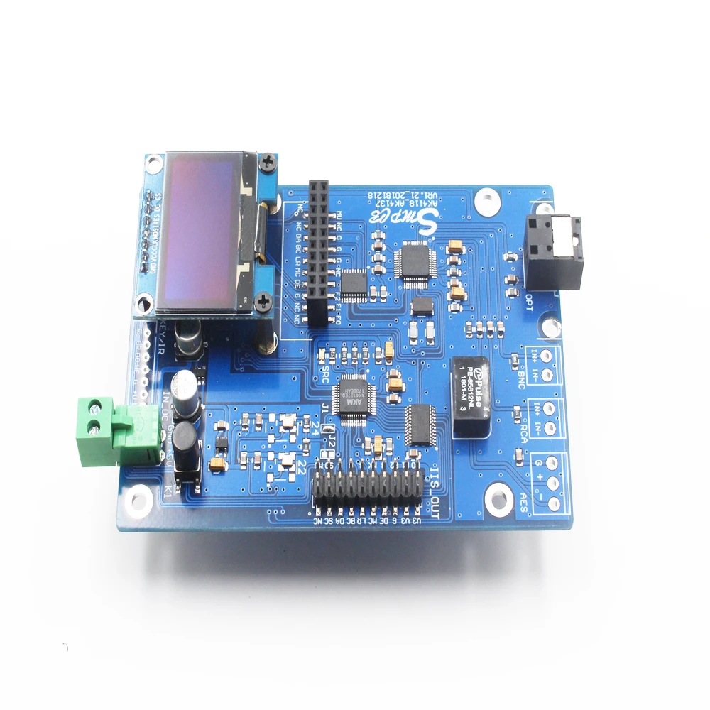 AK4137 DAC SRC аудио 384K 32Bit DSD256 DSD IIS Преобразование для Hi Fi усилителя с дистанционным
