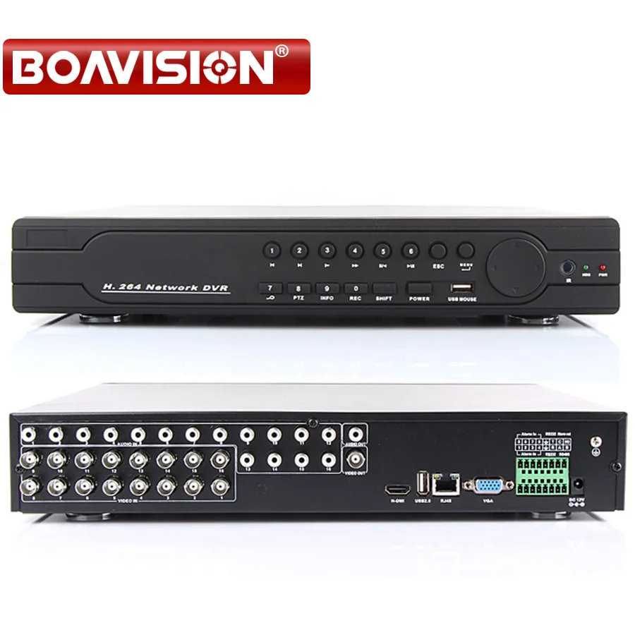 En Ligne Nouveau 16Ch Plein 960 H D1 CCTV DVR En temps Réel D enregistrement Lecture Avec HDMI 1080 P Sortie DVR 16 Canal Hybride DVR NVR Onvif P2P Nuage