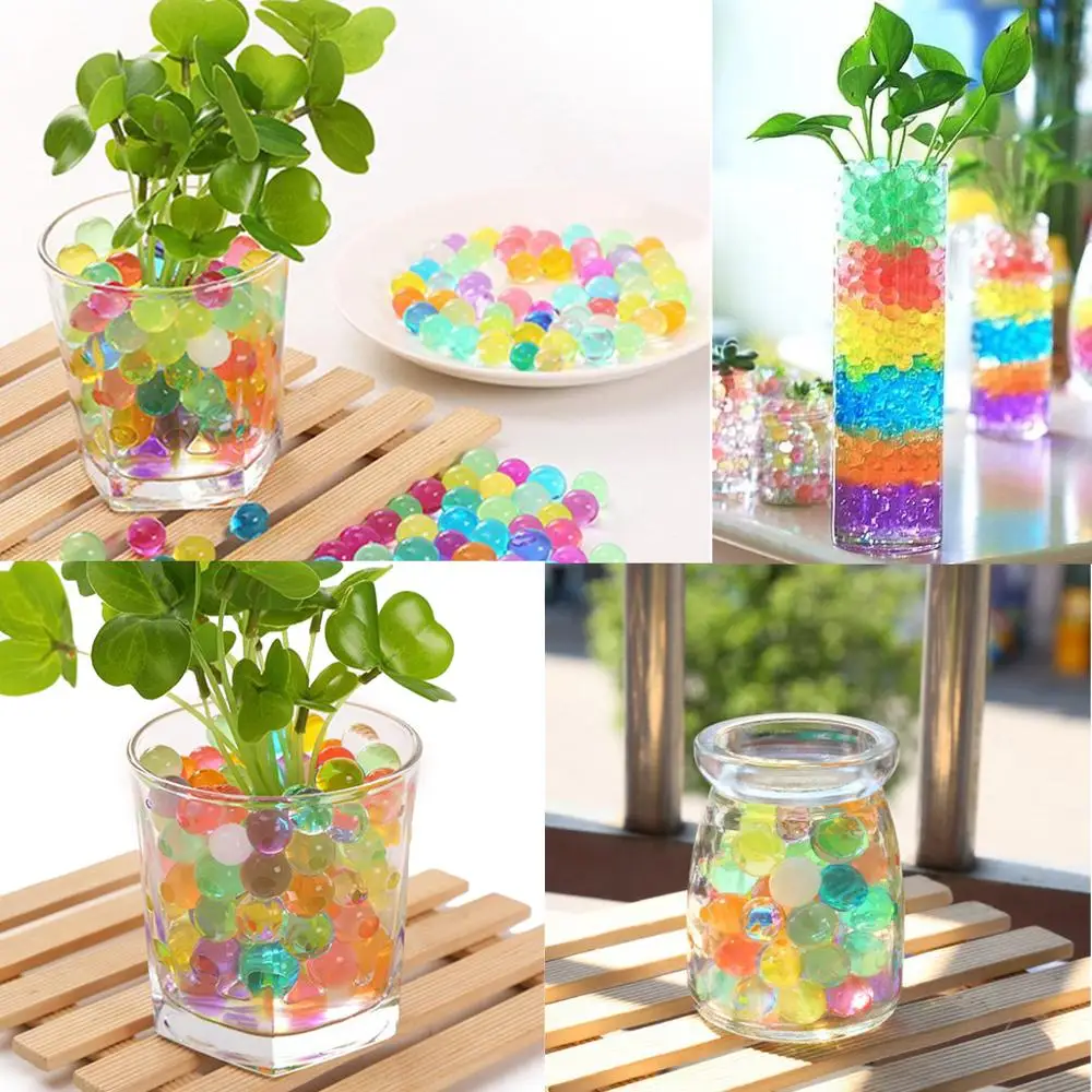 3000 Magical Soil Gel Beads Crystal Soil Beads DIY Sensory Toys Party Home Decoration Accessory (2)