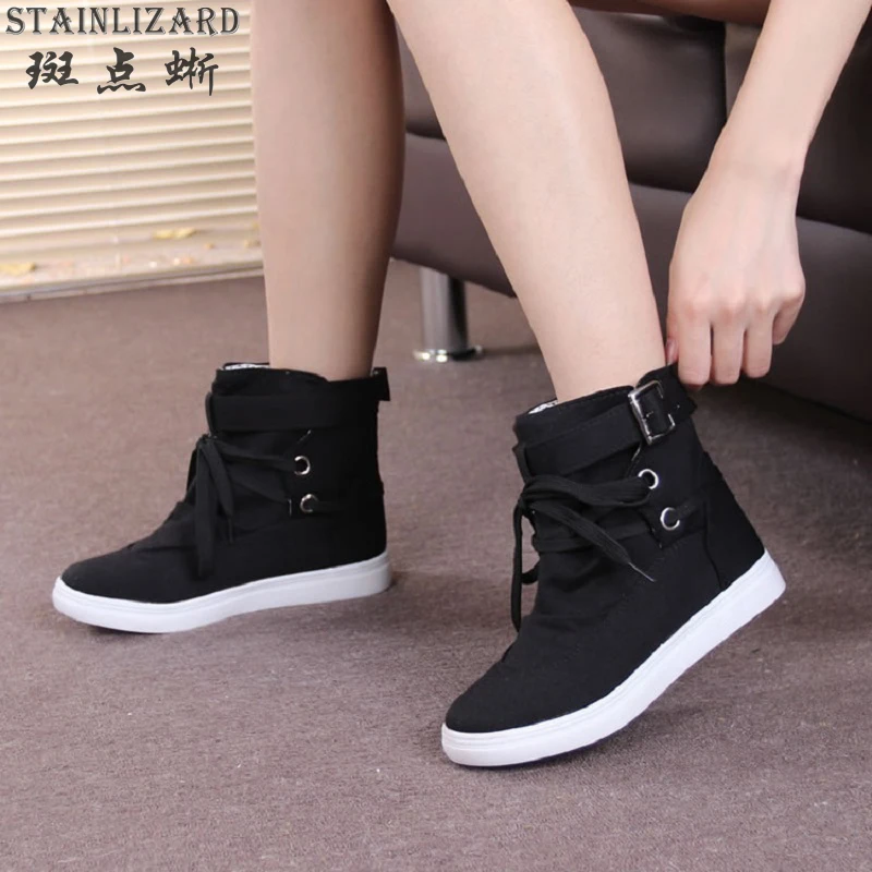 Flat black boots 2017 Flat black boots 2017