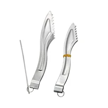 Уголь для кальяна щипцы с кривой зубов наржеле Sheesha Narguile Chicha кальянные принадлежности металлические зажимы 160 мм