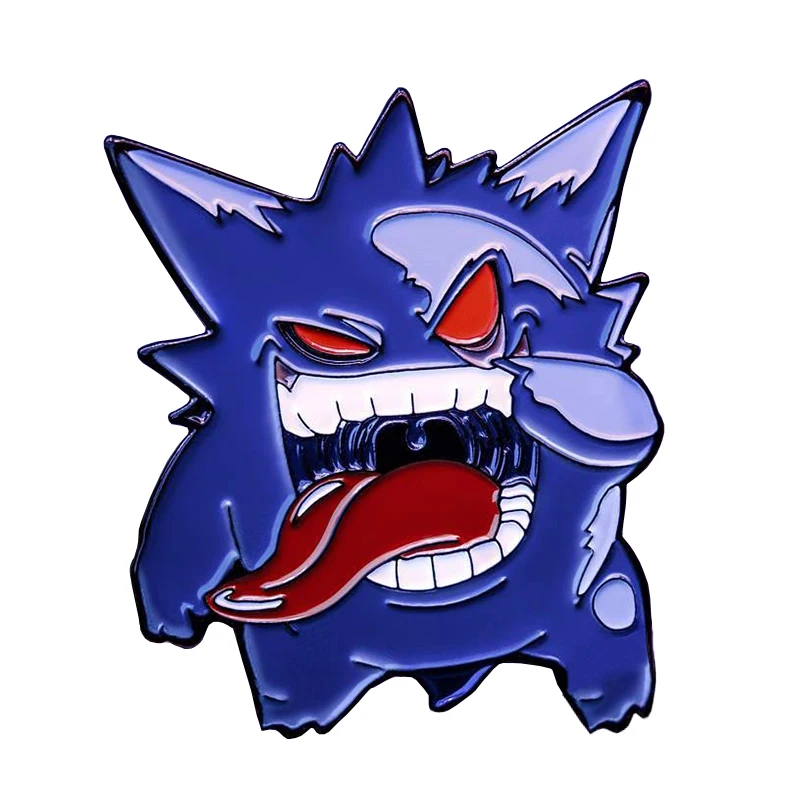 Эмалированная шпилька Gengar|Булавки и значки| |