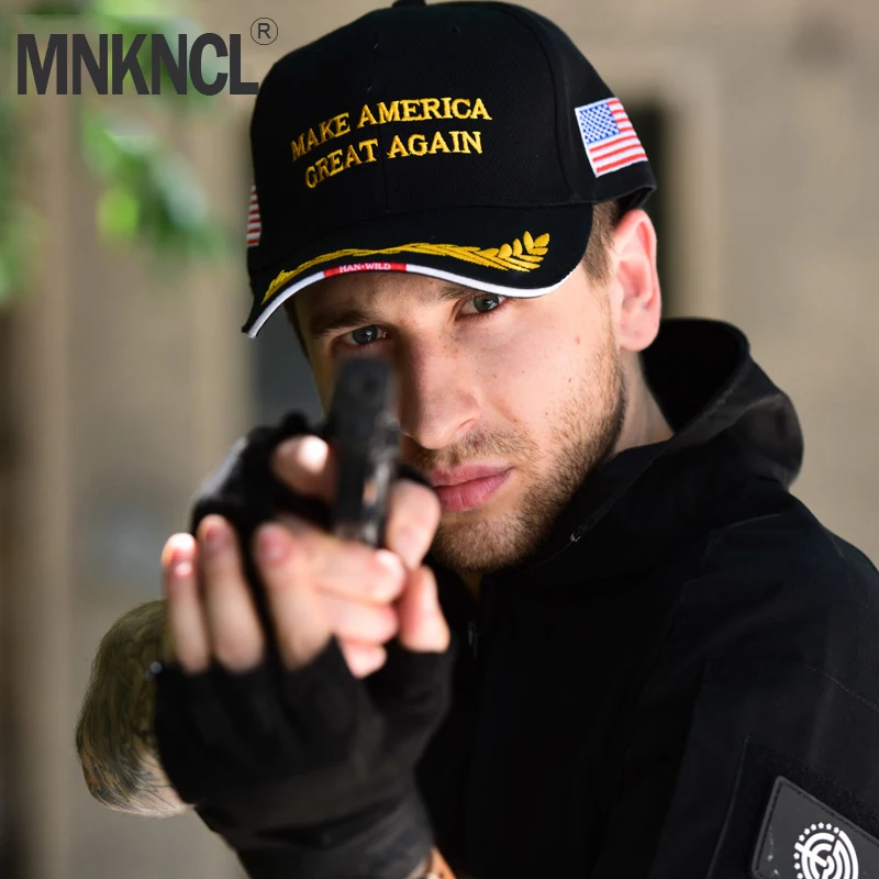 MNKNCL 2019 Высокое качество Новый стиль Американский флаг тактическая бейсболка