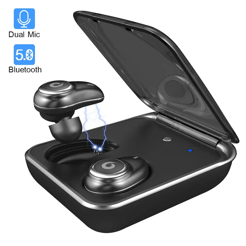 

TWS I7plus True Wireless Earbuds 5.0 Bluetooth Earphone IPX7 Waterproof Stereo Wireless Headphones For iPhone with Charging Case