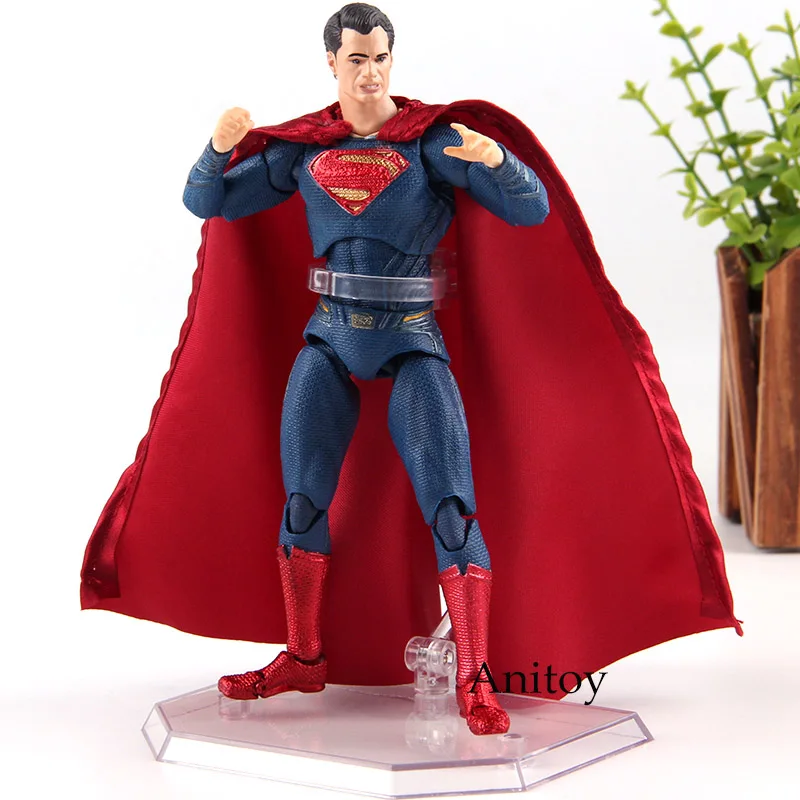 DC Comics Постер "Супергерои" MAFEX 057 ПВХ горячие игрушки игрушка MEDICOM Супермен игрушечная фигурка Коллекция Модель игрушки 16 см