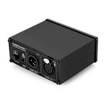 

HFES Lynepauaio Capacitance Microphone Phantom Power Supply +48V Xlr Input/Output Capacitance Microphone Independent Power Sup