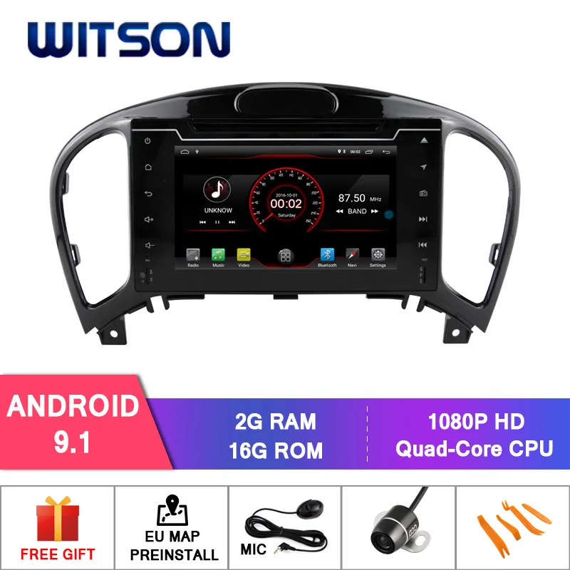 

WITSON Android 9.1 Car Dvd GPS For NISSAN JUKE 2012-2017 Multimedia GPS car navigation