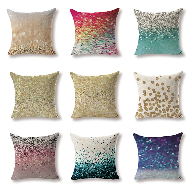 

Colorful Wave point Cushion Cover Simple Decorative Pillow Cases Art Seat Accessories Sofa Throw Pillowcase Home Textile Decor
