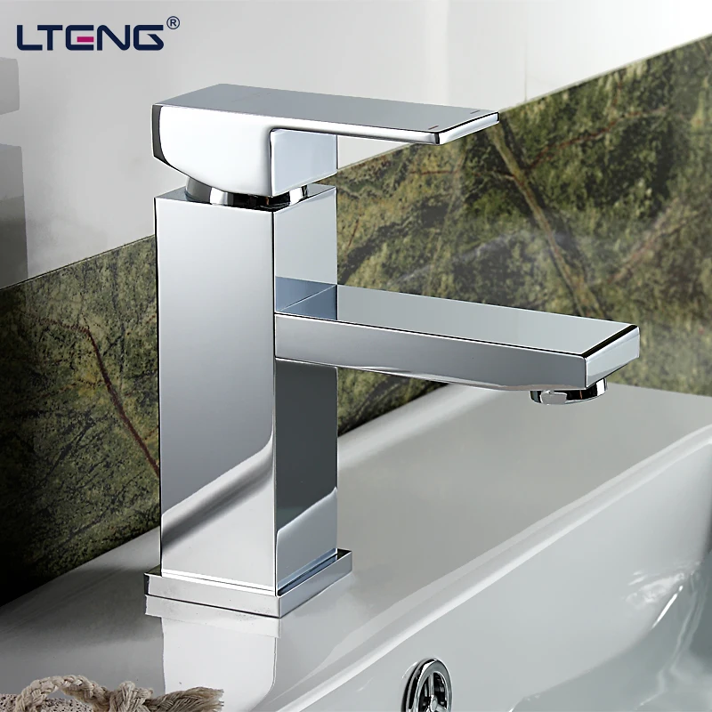 

Blue rattan brand, bathroom copper faucet ,single hole hot and cold counter basin ,lt-7141