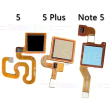 Оригинальная Кнопка возврата домой датчик отпечатков пальцев гибкий кабель для Xiaomi Redmi Note 5 Plus Pro Телефон Запчасти